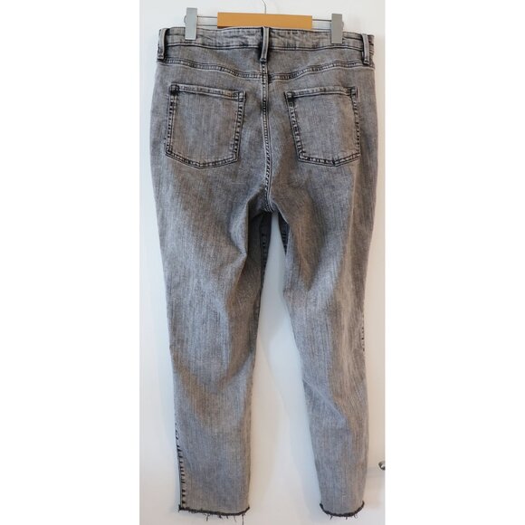 Reitmans Signature Soft Skinny Ankle Jeggings – Grey Acid Wash 32 - Picture 4 of 5